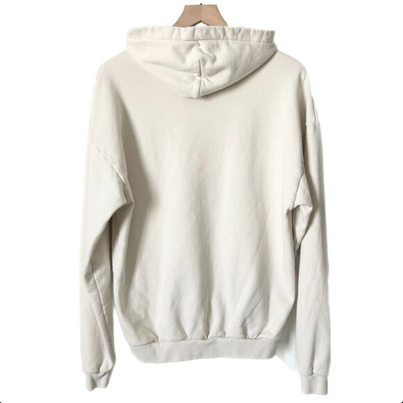 Thirty Years Women's Oversized Hoodie in Cream Size XS - Picture 3 of 4